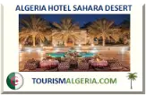 ALGERIA HOTEL SAHARA DESERT